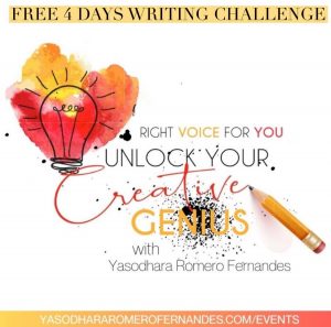 Right Voice For You Writing Free Challenge